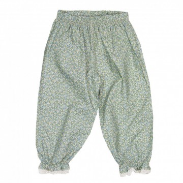 Memini | Dolly Pant Mint Flowers